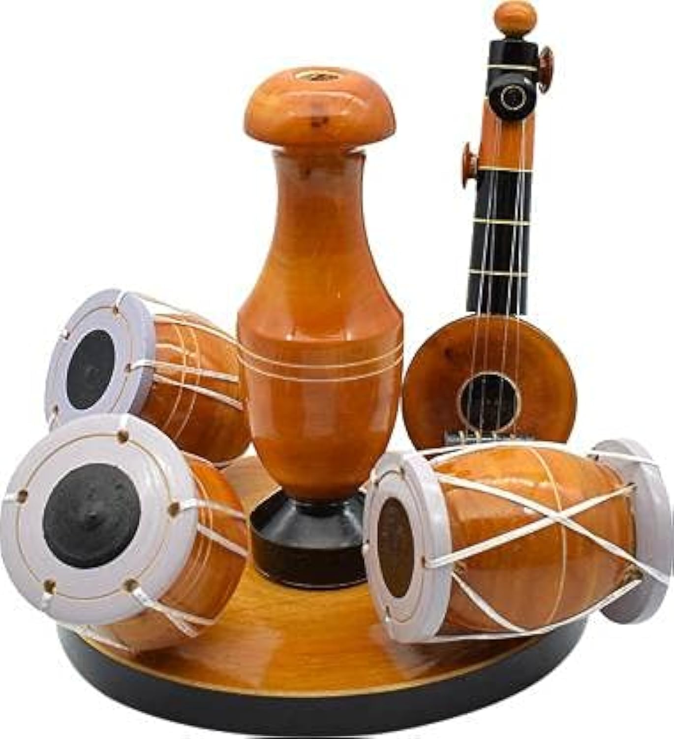 Musical Set with Vase Decor Decorative Showpiece